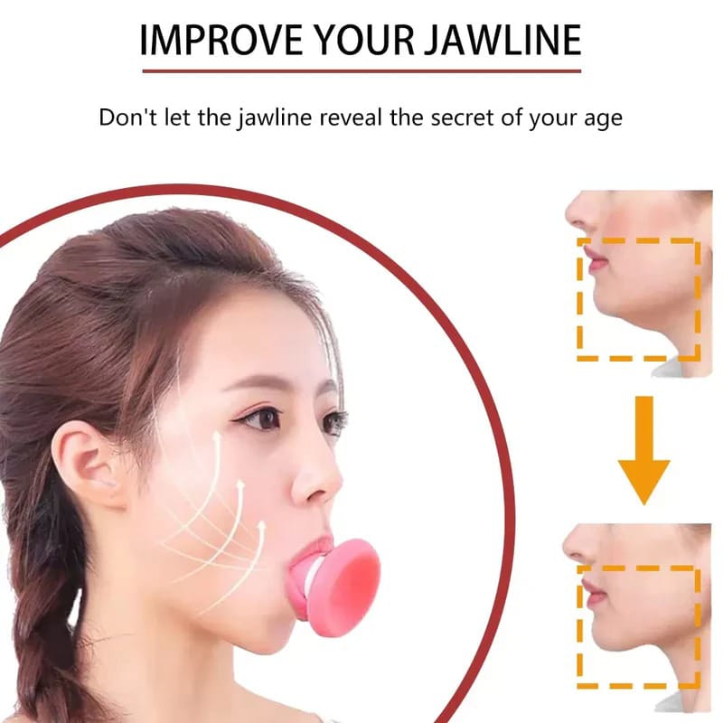 Jawline Exerciser - Face & Neck Muscle Toner for Defined Jawline