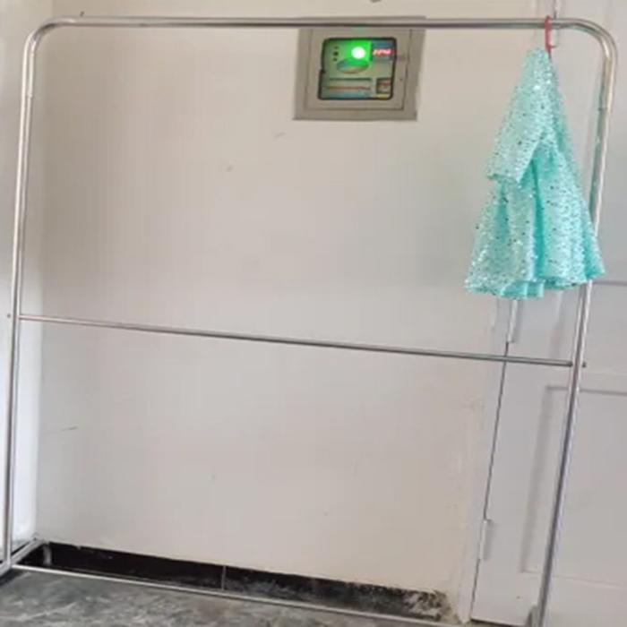 Wardrobe Organizer Stainless Steel Premium Quality Pakistan - Space Saving Clothes Hanger Rack for Closet | Durable Metal Clothing Storage Solution | Urban Buy Mall | Multi-Layer Garment Organizer | Heavy Duty Closet Organization System | Home Bedroom