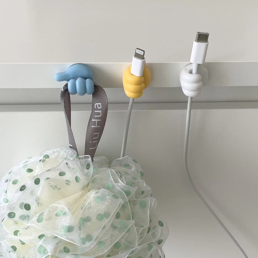 Self-Adhesive Wall Hooks 10-Pack - Multi-Functional Sticky Hooks | Urban Buy