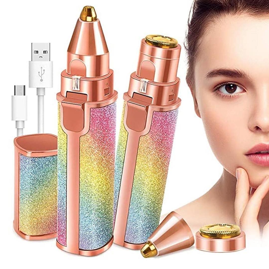 Women's 2 in 1 Facial Hair Removal Pen | Painless Hair Remover for Face | Urban Buy Mall