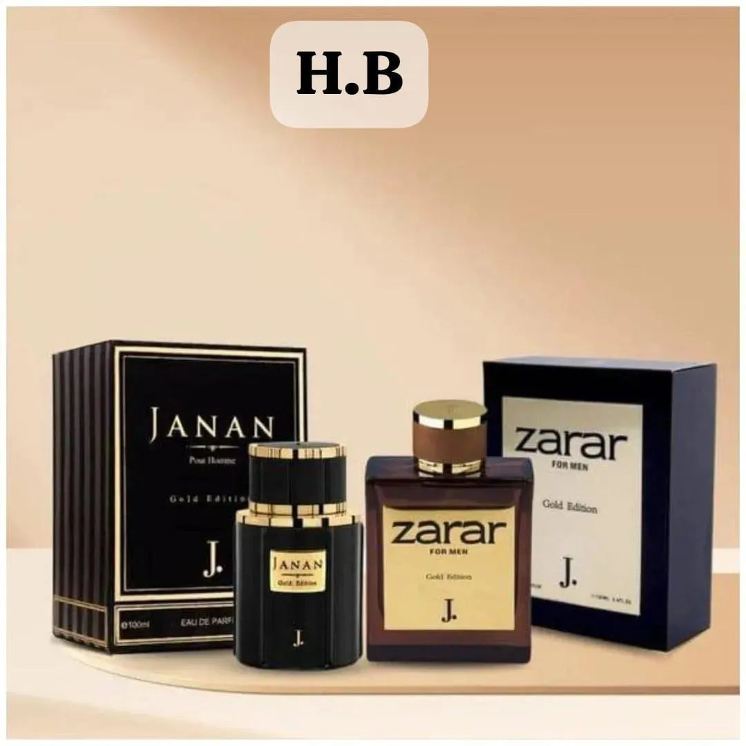 Janan Gold & Zarar Gold - 2 Piece  Long Lasting & Refreshing