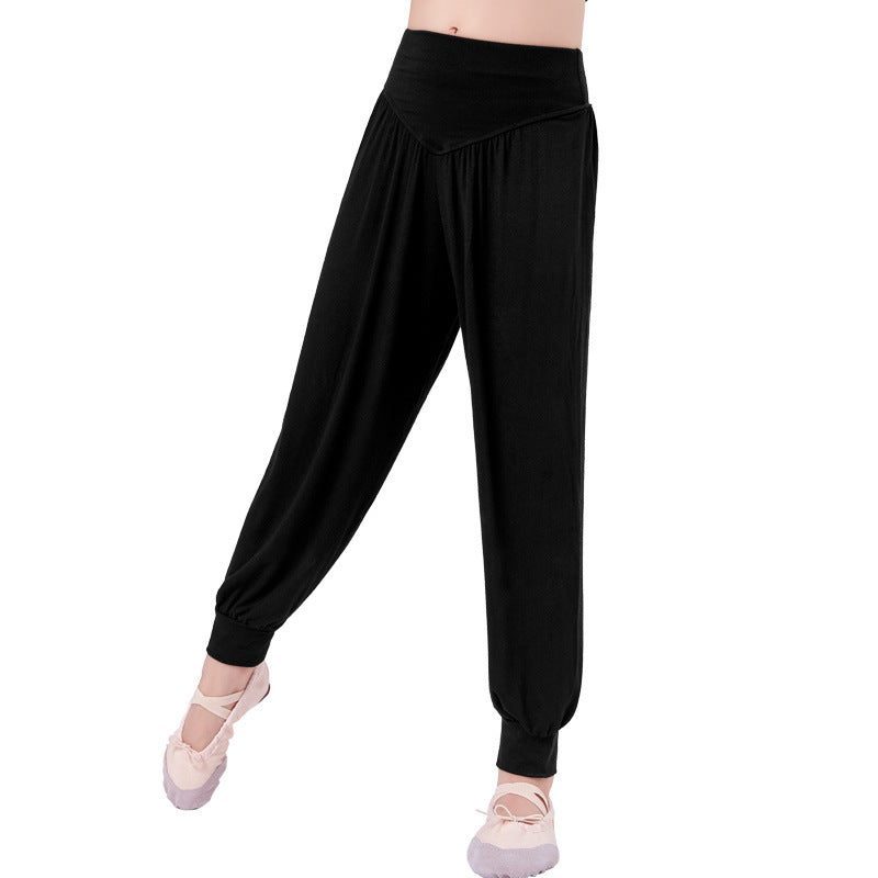 Children's Dance Pants Girls Harlan Pants  Imported Fabric Dance Clothing Women's Practice Clothing Modal Loose Wide Leg Pants Wholesale