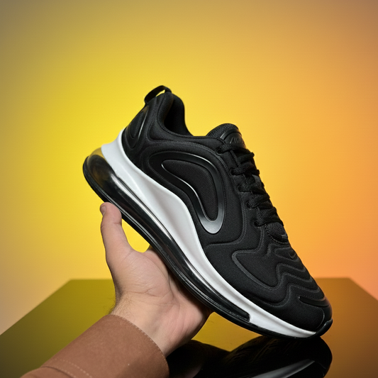 Black Nike Air Max 720 Sneakers HHC Specially Designed To Deliver Stylish Design Along With Comfortable Wear Durable Quality And Reliable Performance These Sneakers Provide Practical Support For Everyday Footwear Helping Maintain A Modern And Sporty Look