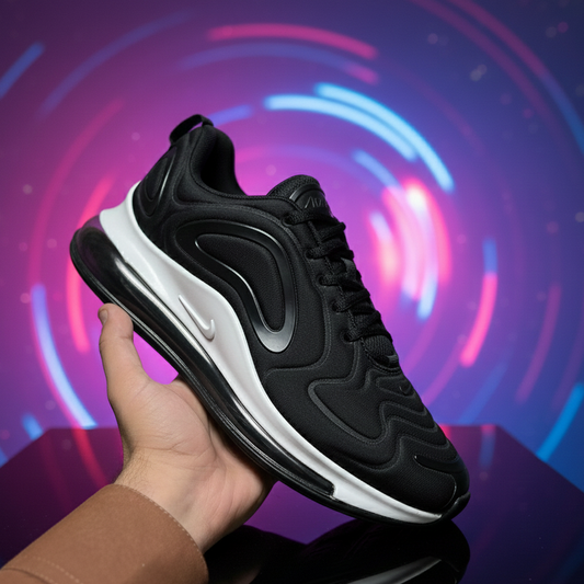 Black Nike Air Max 720 Sneakers HHC Specially Designed To Deliver Stylish Design Along With Comfortable Wear Durable Quality And Reliable Performance These Sneakers Provide Practical Support For Everyday Footwear Helping Maintain A Modern And Sporty Look