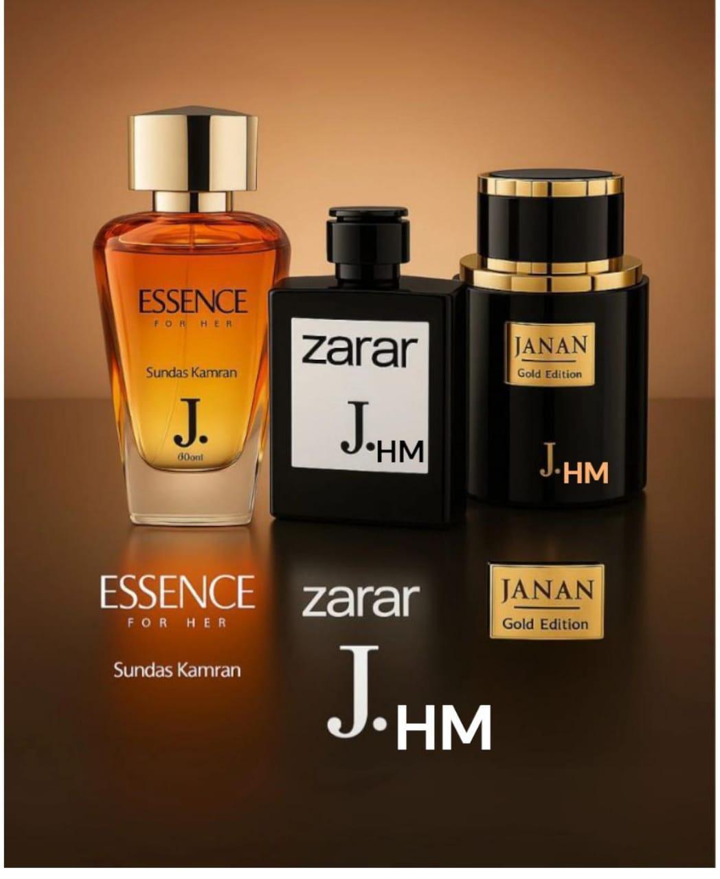 Unisex Long Lasting Fragrance Perfume Set - 3 Piece of Woody Citrus Essence