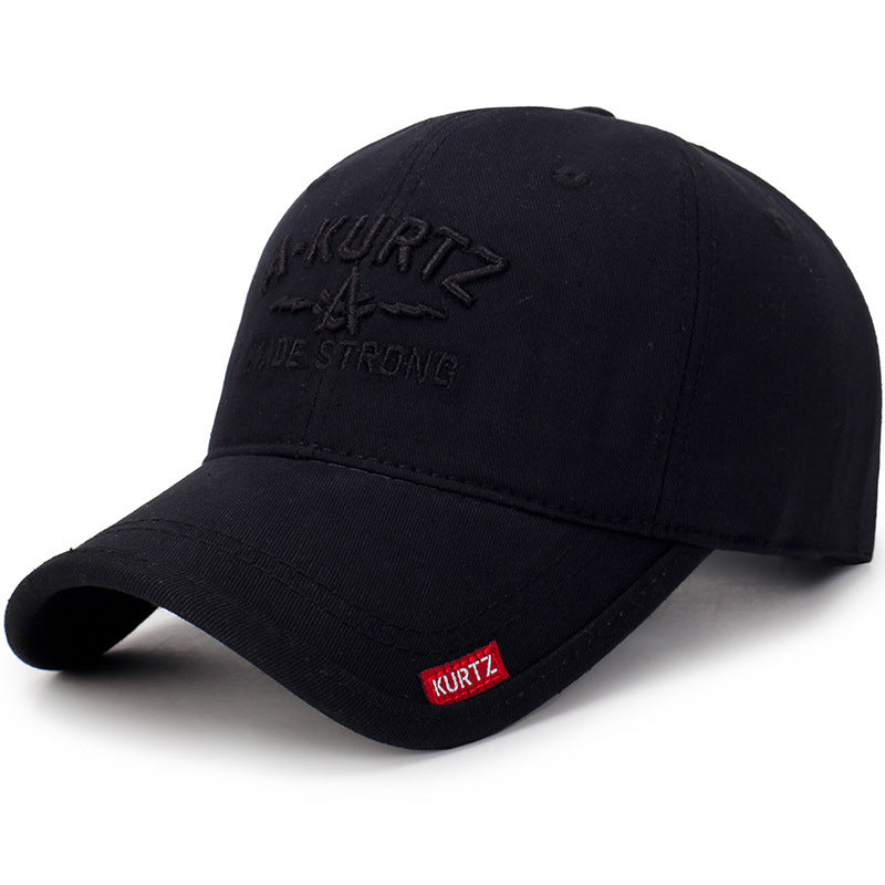 Hat Men's Korean All-match Baseball Cap Men's Autumn Soft Top Cap