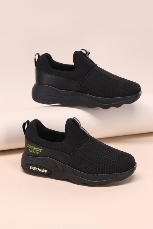 Men's EVA Casual Skechers 518 Full Black Pakistan - Lightweight Walking Running Shoes | Urban Buy Mall | Comfortable Sports Sneakers | Durable EVA Material Footwear | Trendy Athletic Shoes Men | Sizes 39-44 Available | Affordable Quality Skechers