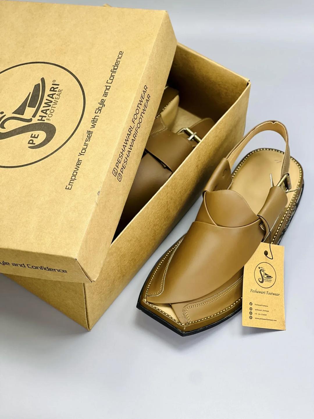 Peshawar Zalmi Inspired Yellow Peshawari Chappal – Premium Leather