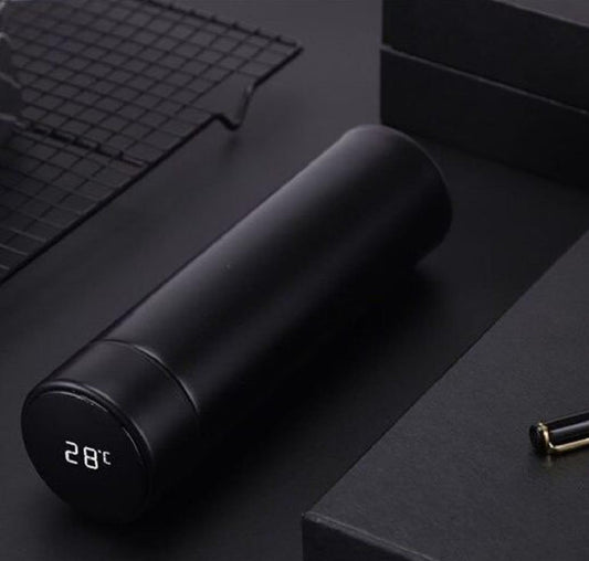 LED Temperature Display Water Bottle 500ML - Insulated Steel | Urban Buy
