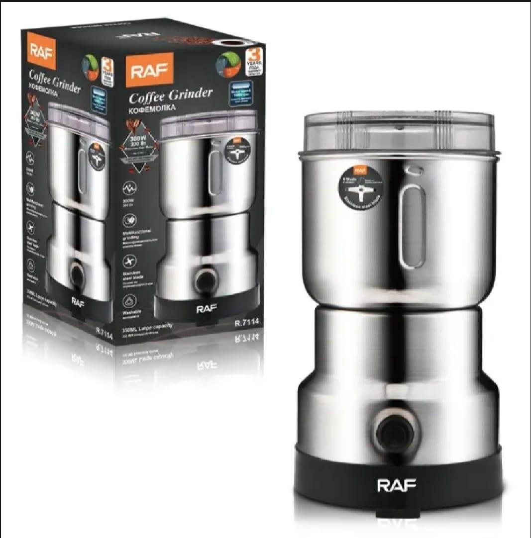 RAF Coffee Grinder Multipurpose R. 7114 - 300 watts 350ML - Urban Buy Mall