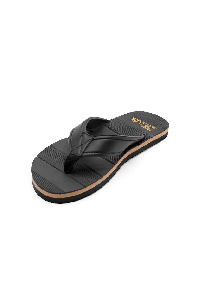 Men's Darren Ultra Light Flip Flops - Comfortable Textured Synthetic Leather Slippers