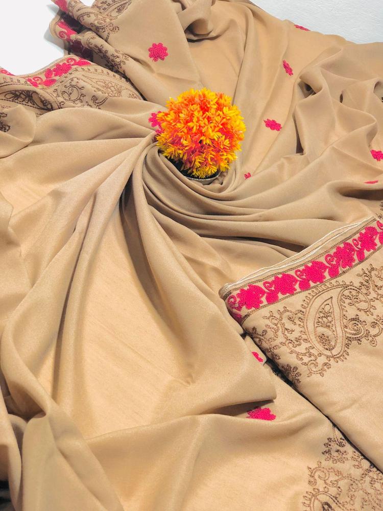 Women's Swiss Lawn Embroidered Shawl - Urban Buy Mall - 2.5 Gazz Premium Fabric Pakistan - Elegant Embroidery Pattern Dupatta - Luxury Winter Shawl for Women - Traditional Pakistani Shawl - Beautiful Embroidered Scarf - Quality Swiss Lawn Wrap -