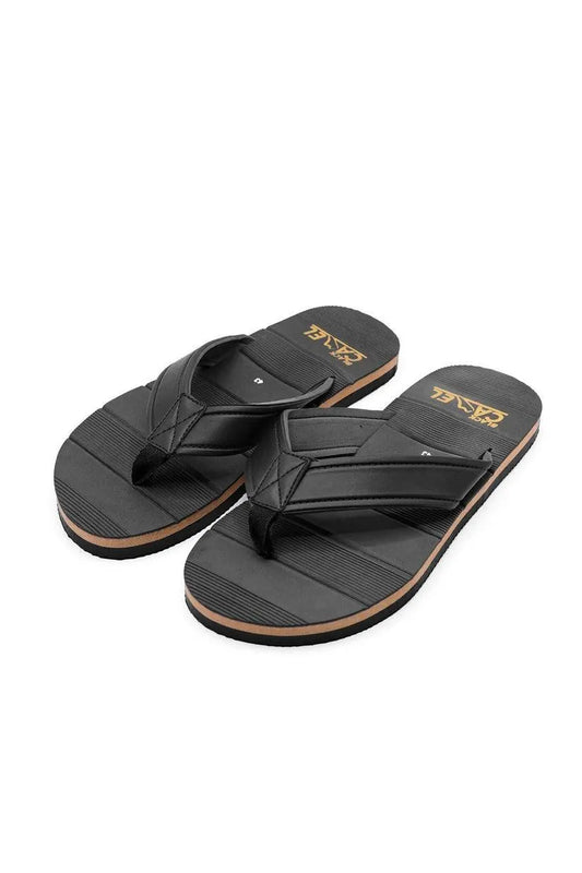 Men's Darren Ultra Light Flip Flops - Comfortable Textured Synthetic Leather Slippers