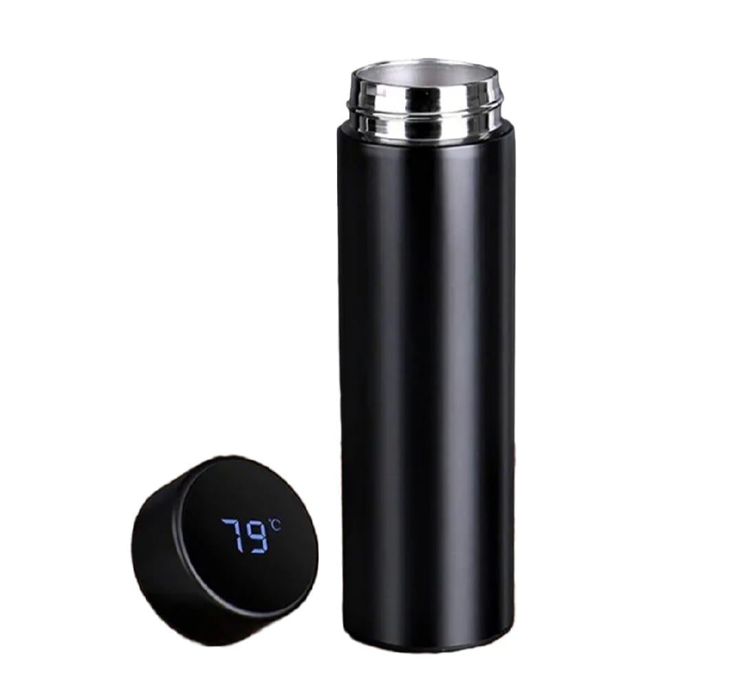 LED Temperature Display Water Bottle 500ML - Insulated Steel | Urban Buy