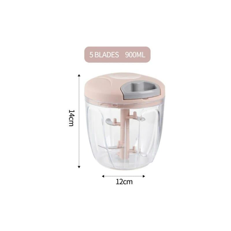 Hand Pull Manual Food Chopper - 1 Pc for Stylish and Efficient Kitchen Prep- Urban Buy Mall
