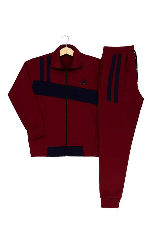 Men's Fleece Plain Track Suit Simple Elegant Trendy Looks