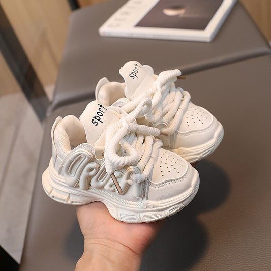 Fall 2025 new children's sneaker Internet celebrity girl's daddy shoes boys children's shoes student shoes batch - Urban Buy Mall