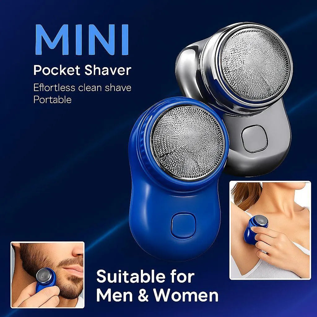 Mini Portable Electric Shaver for Men & Women - Rechargeable Cordless | Urban Buy Mall