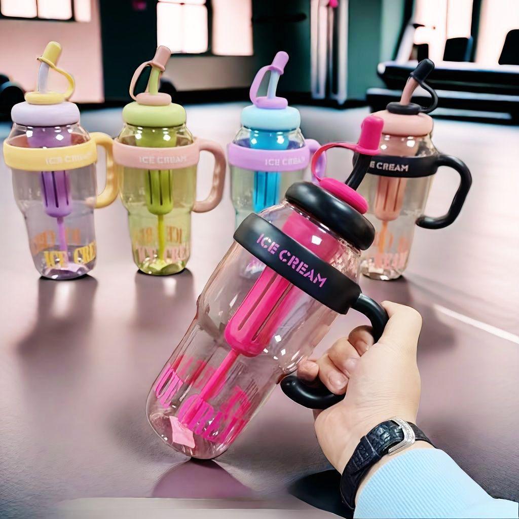Insulated Water Bottle  With Straw Daily Use - Perfect For Gym & Multipurpose - Urban Buy Mall