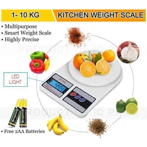 Kitchen Scale ABS Plastic Digital Food scale kitchen - Urban Buy Mall