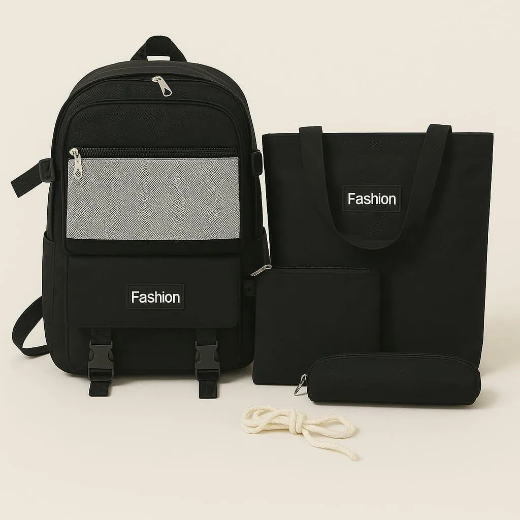 4-in-1 Multipurpose Backpack Set - Nylon Travel Bag Combo | Urban Buy