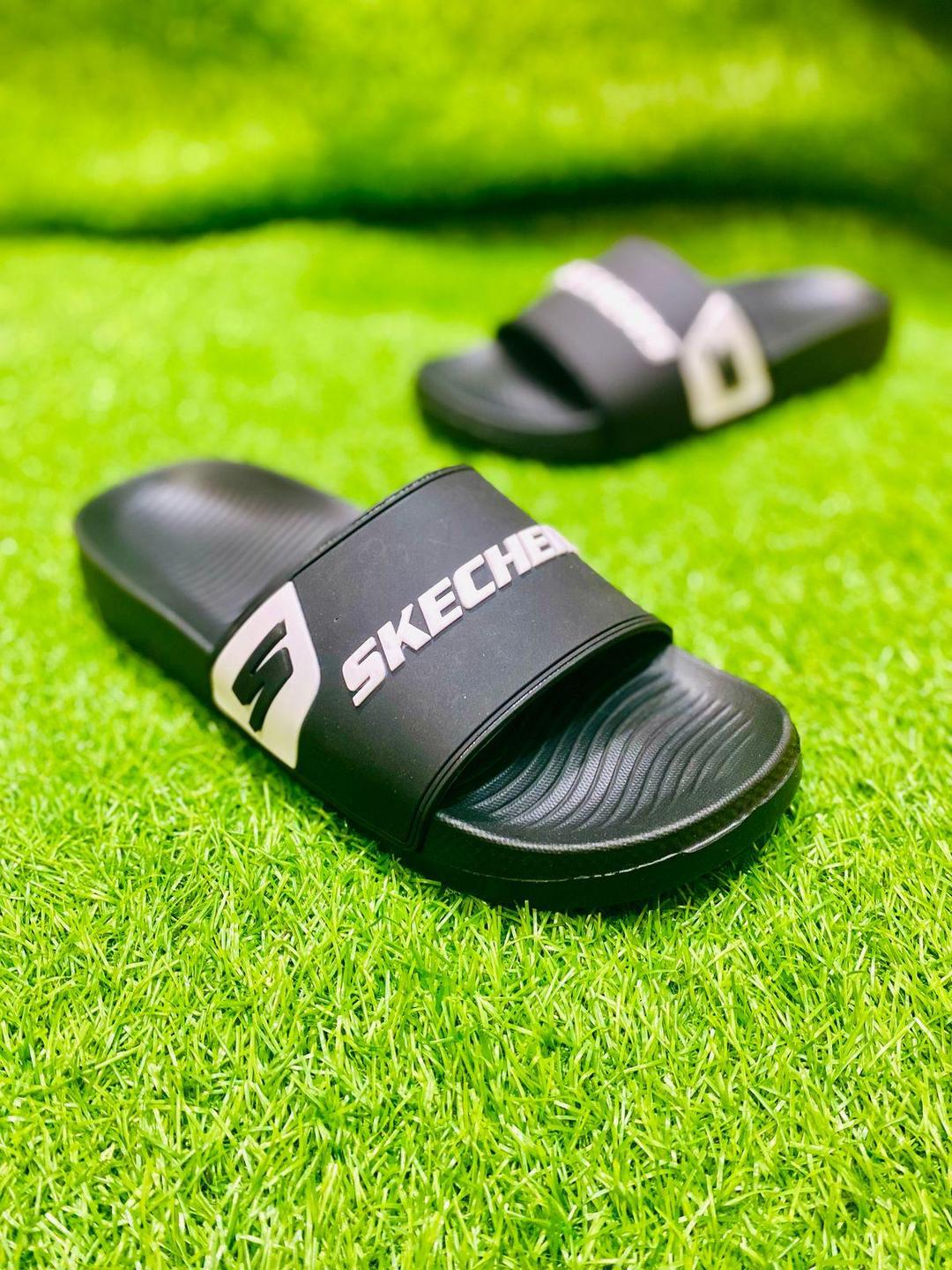 Men's Casual PU Leather Slide Slippers - Urban Buy Mall Pakiatan