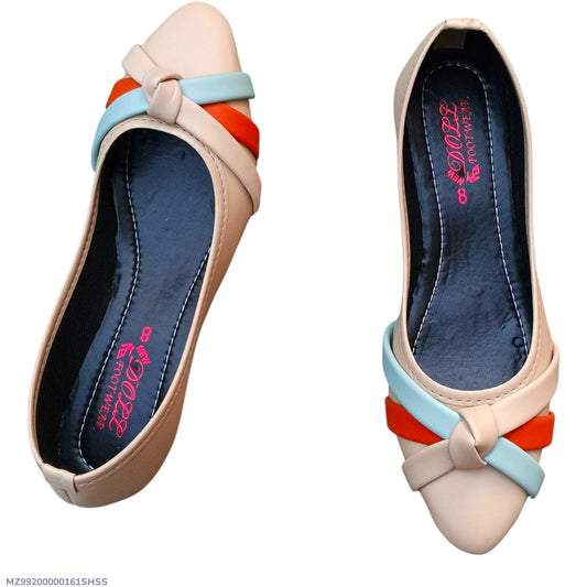 Women's Synthetic Leather Semi-Formal Pumps Off White - Urban Buy Mall | Elegant Ladies Formal Shoes Size 6-10 | Comfortable Office Wear Heels for Women | Stylish Party Pumps | Premium Quality Synthetic Leather Footwear | Trendy Women's Formal Shoes