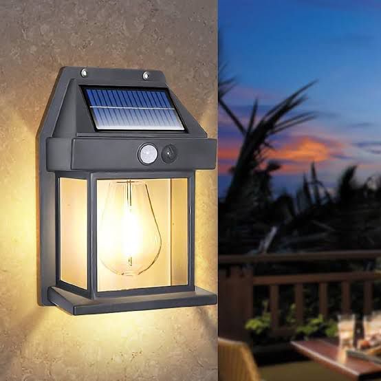Solar Motion Sensor Wall Lamp - Waterproof Outdoor LED Light | Urban Buy