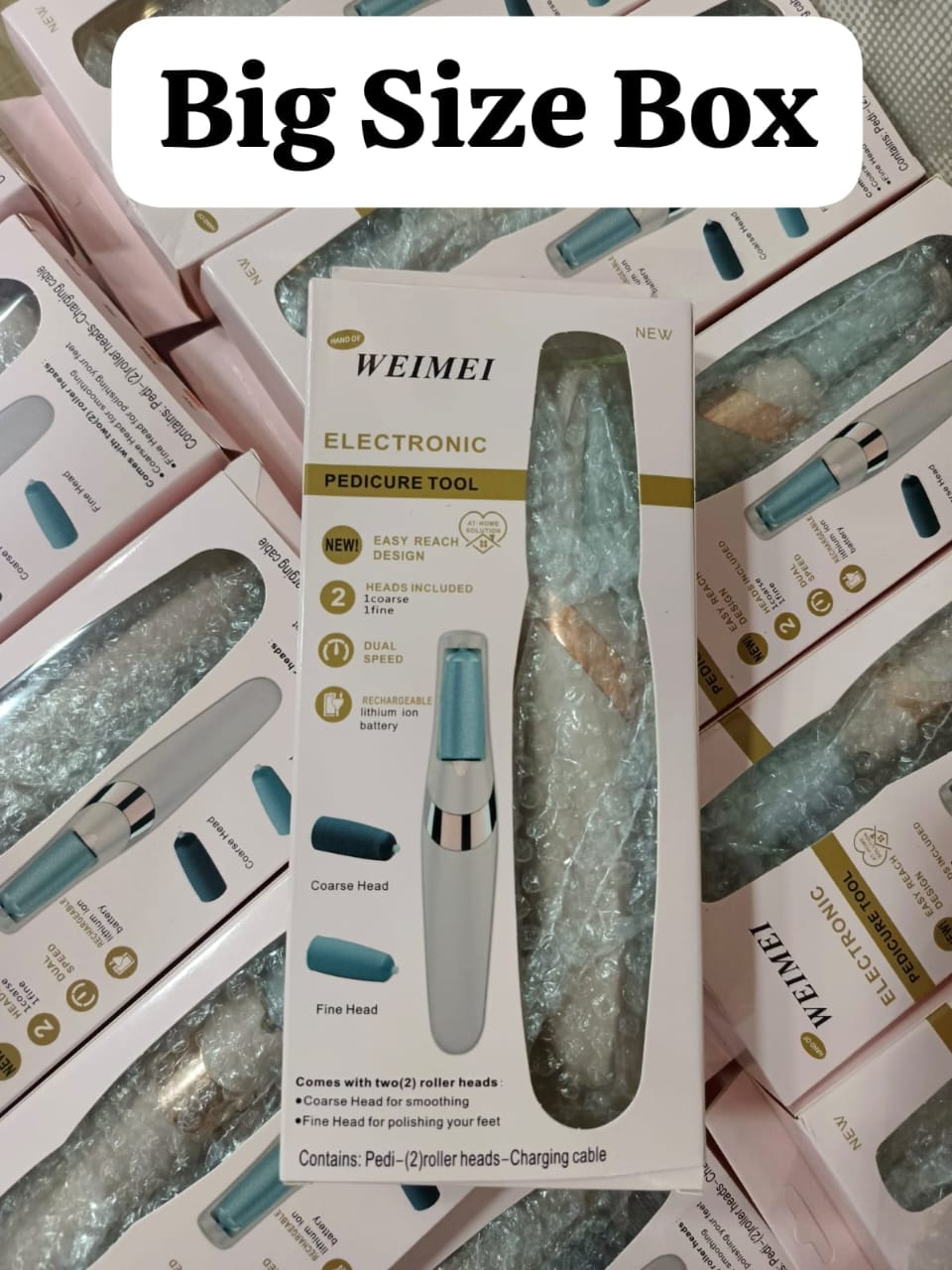 Rechargeable Electric Foot File Callus Remover - Pedicure Machine | Urban Buy