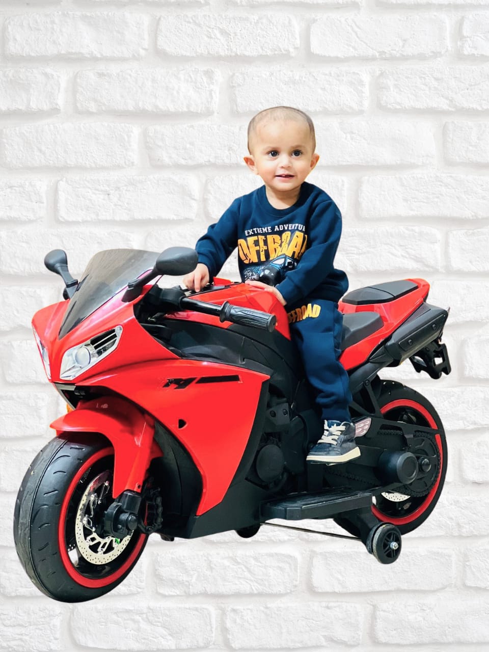 Kids Off Road Cotton Fleece Tracksuit - 2 Piece Winter Set | Urban Buy