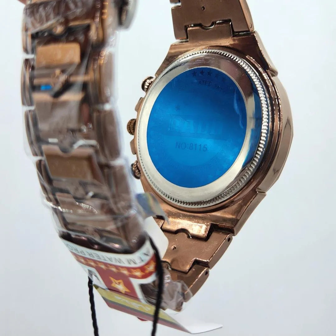 IRADD Men's Rose Gold Tone Multifunction Quartz Watch - Urban Buy Mall