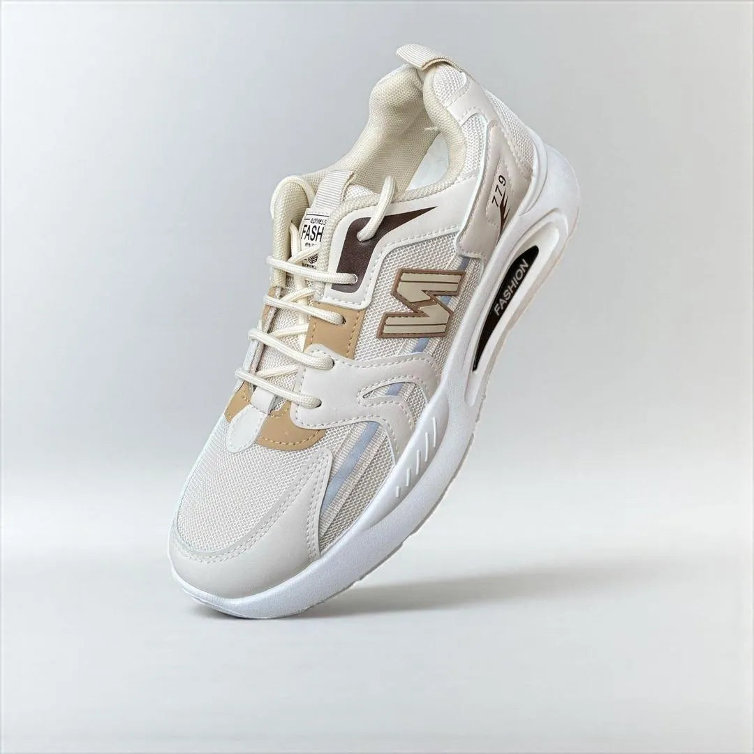 Men's Casual Mesh Joggers for Walking Beige Colour Urban Buy Mall