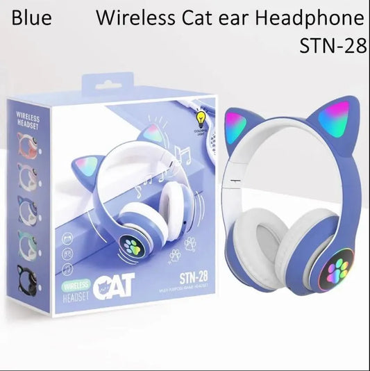 STN28 Cat Headphones
 Experience freedom with our Wireless Headphones