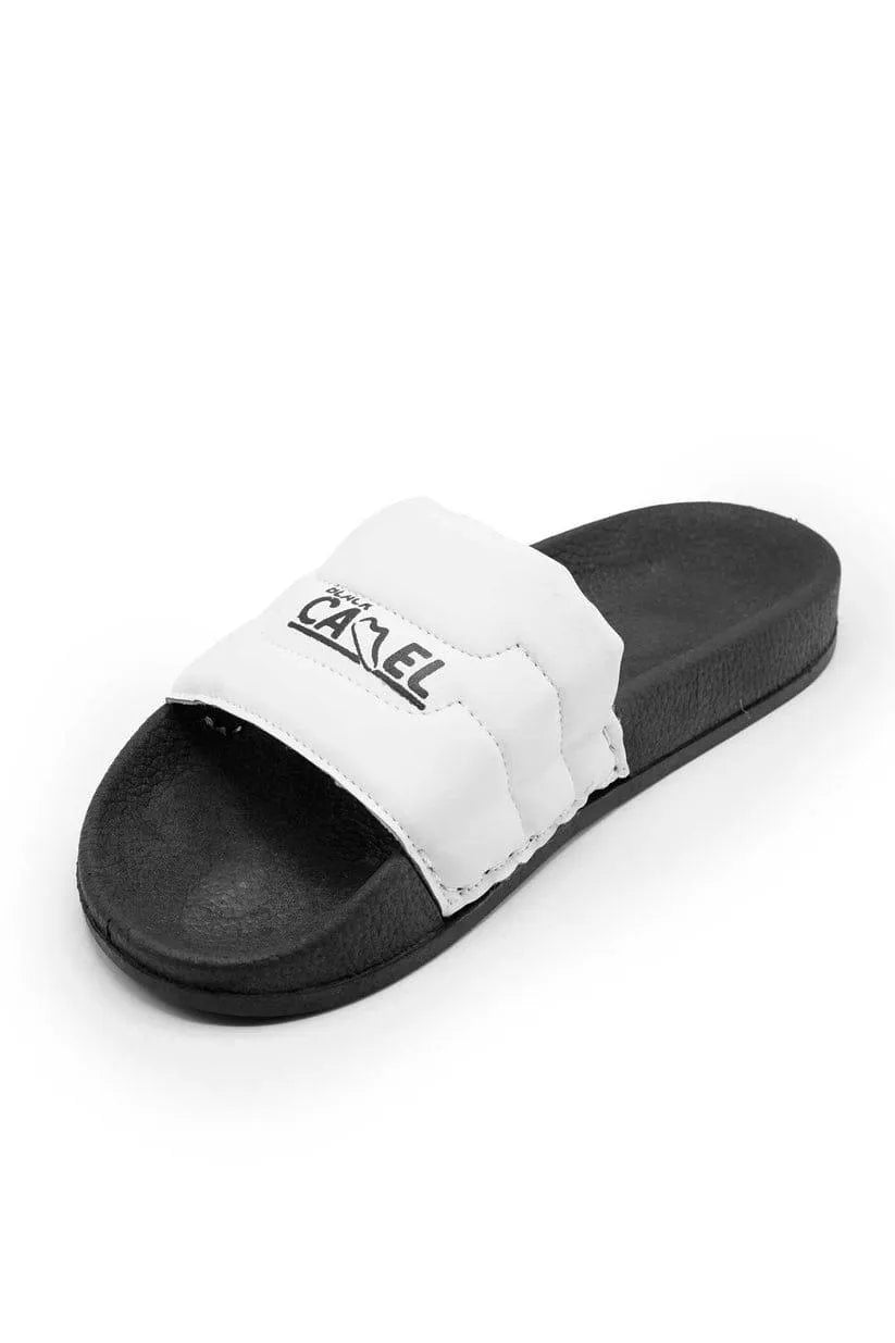 Black Camel Soft Slide Slippers - Comfortable Textured Rubber Slides | Urban Buy
