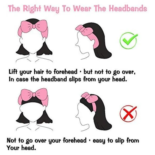 Spa Headbands for Women - Silk Fabric Hair Band | Urban Buy