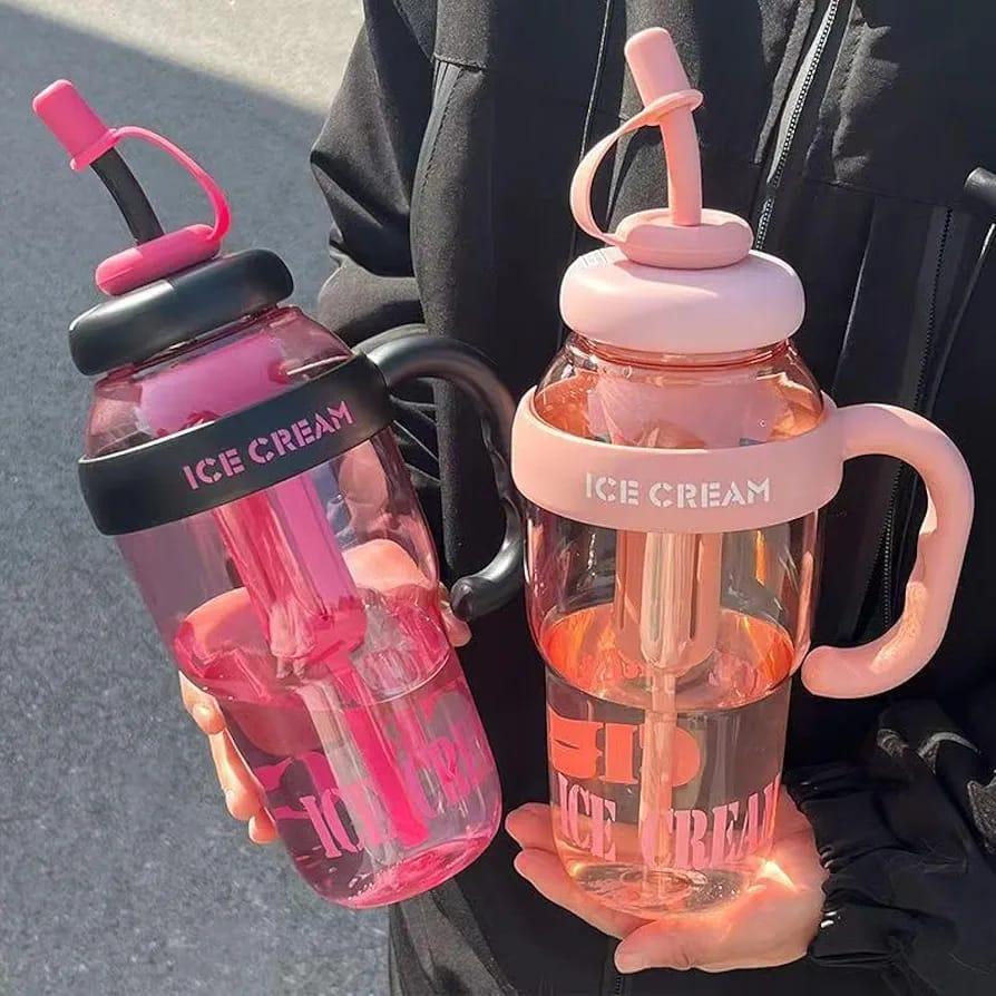 Insulated Water Bottle  With Straw Daily Use - Perfect For Gym & Multipurpose - Urban Buy Mall