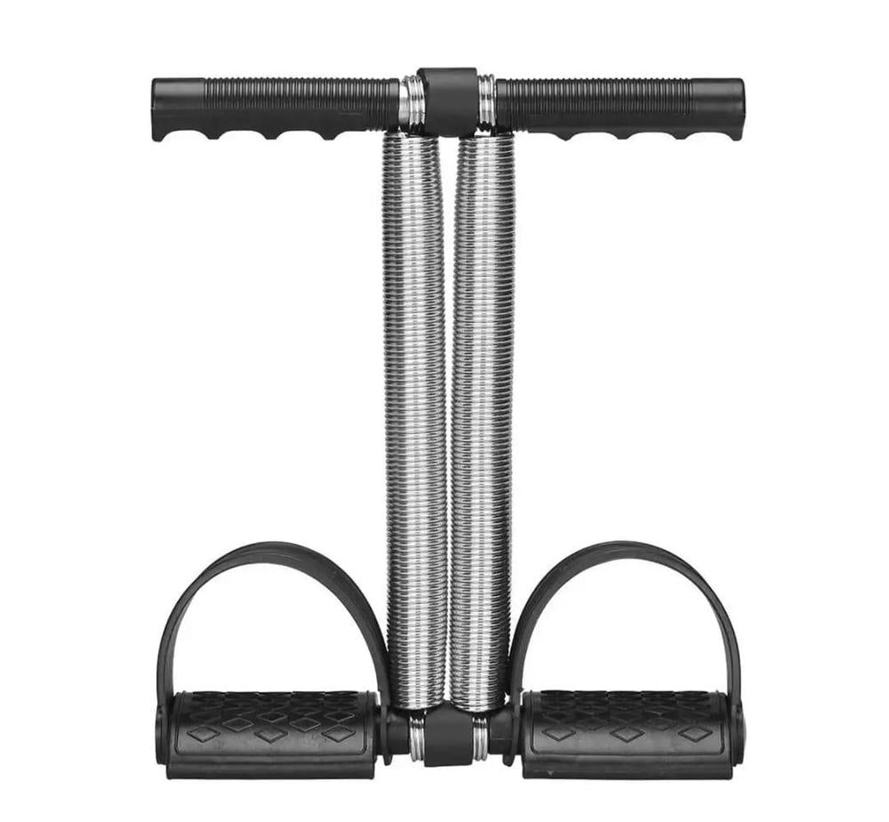 Tummy Trimmer Double Spring Weight Loss Belly Fat Machine for Home Gym Workout - High Quality Abdominal Exercise Equipment for Men Women - Affordable Fitness Trainer Builds Muscles Trims Waist - Physical Strength Training Tool Pakistan