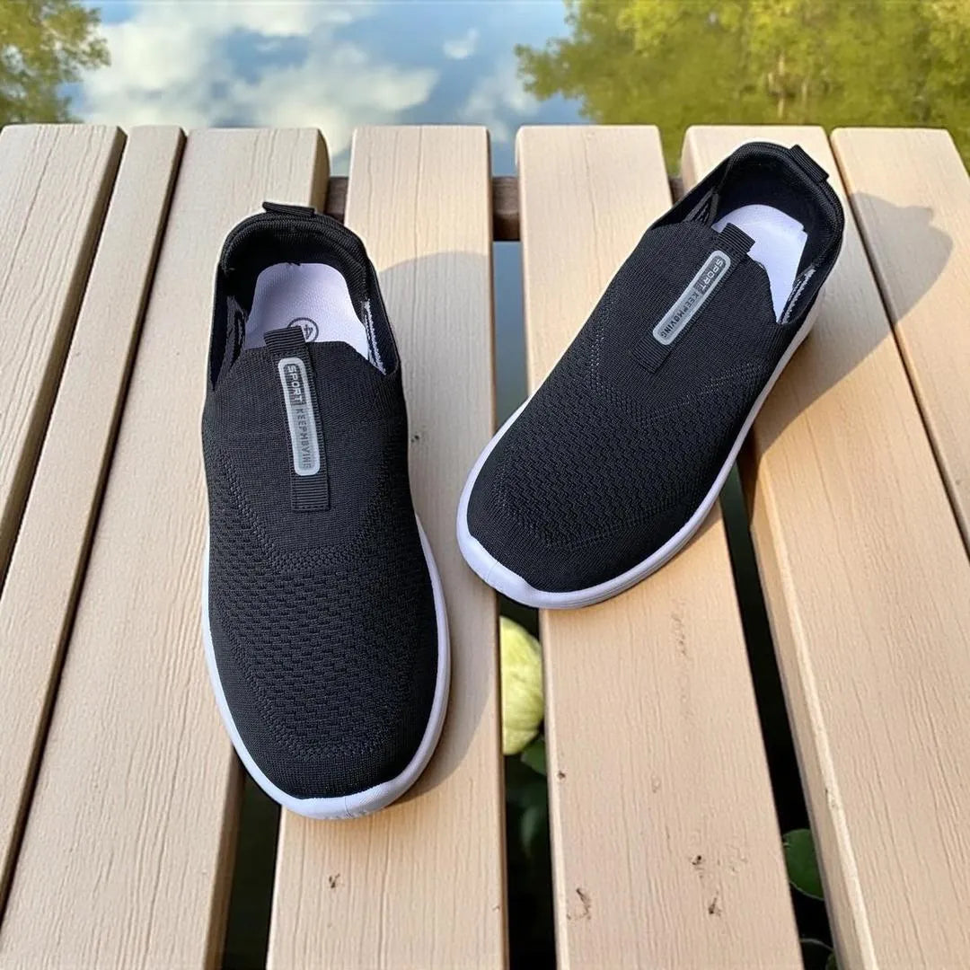 Men's Casual Black Mesh Skechers - Comfortable Footwear for Every Occasion - Urban Buy Mall