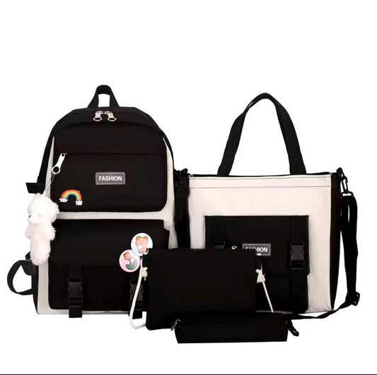 Multipurpose Backpack Set Of 4 Pieces - Urban Buy Mall