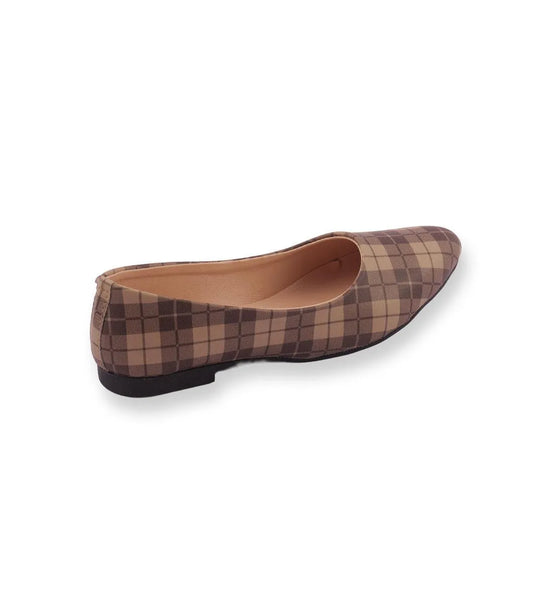 Sleek Soul 043 Lite Brown Rexine Printed Pumps for Women | Fancy Formal Casual Semi-Formal College Footwear | Premium Quality Ladies Shoes | Versatile Elegant Design | Comfortable All-Day Wear | Urban Buy Mall Pakistan
