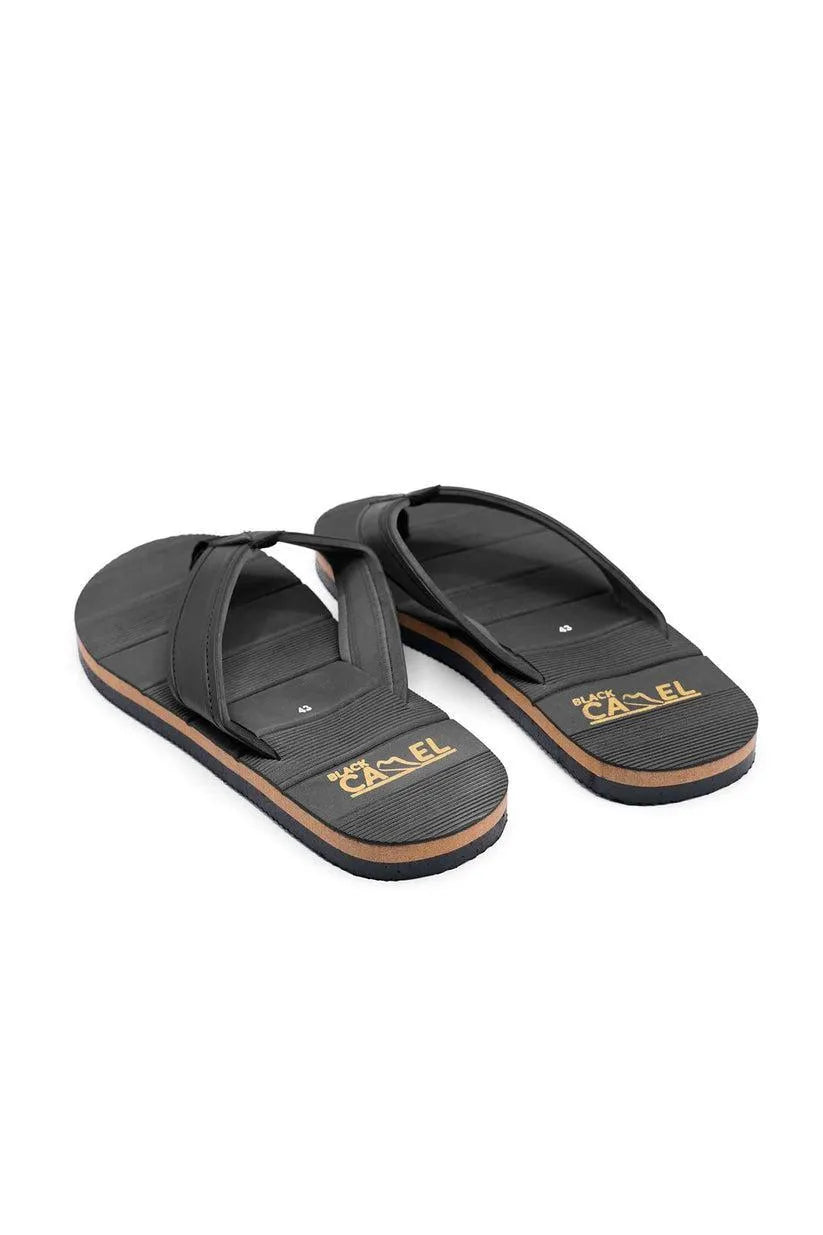 Men's Darren Ultra Light Flip Flops - Comfortable Textured Synthetic Leather Slippers