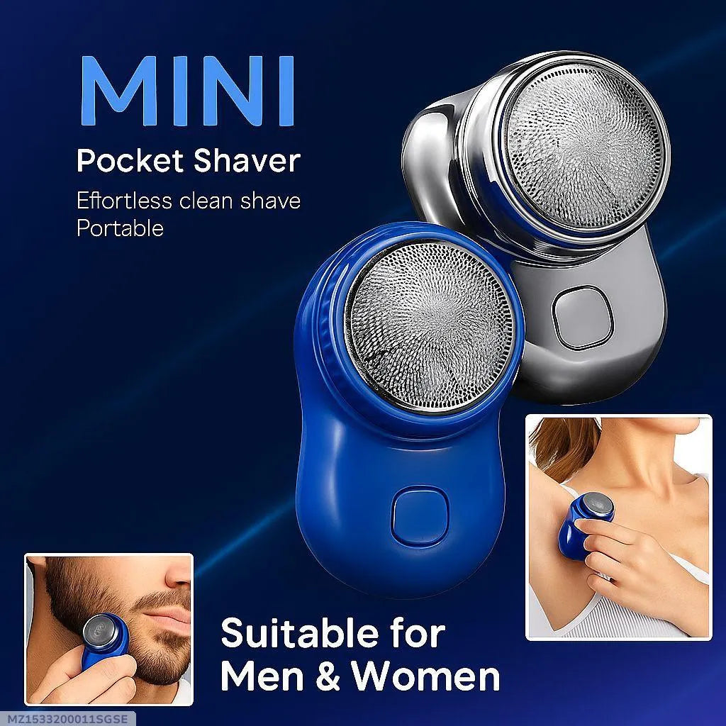 Mini Portable Electric Shaver for Men & Women - Rechargeable Cordless | Urban Buy Mall