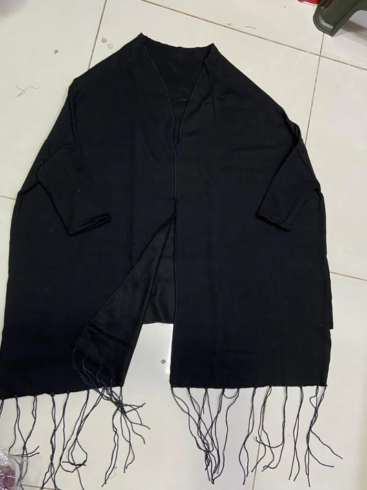 Elegant Women's Fleece Plain Cape Shawl - Premium Winter Wrap for Ultimate Warmth and Style | Versatile Cozy Shawl for Casual, Office & Evening Wear | High-Quality Soft Fleece Fabric | Timeless Plain Design | Perfect Winter Fashion Accessory | Affordable