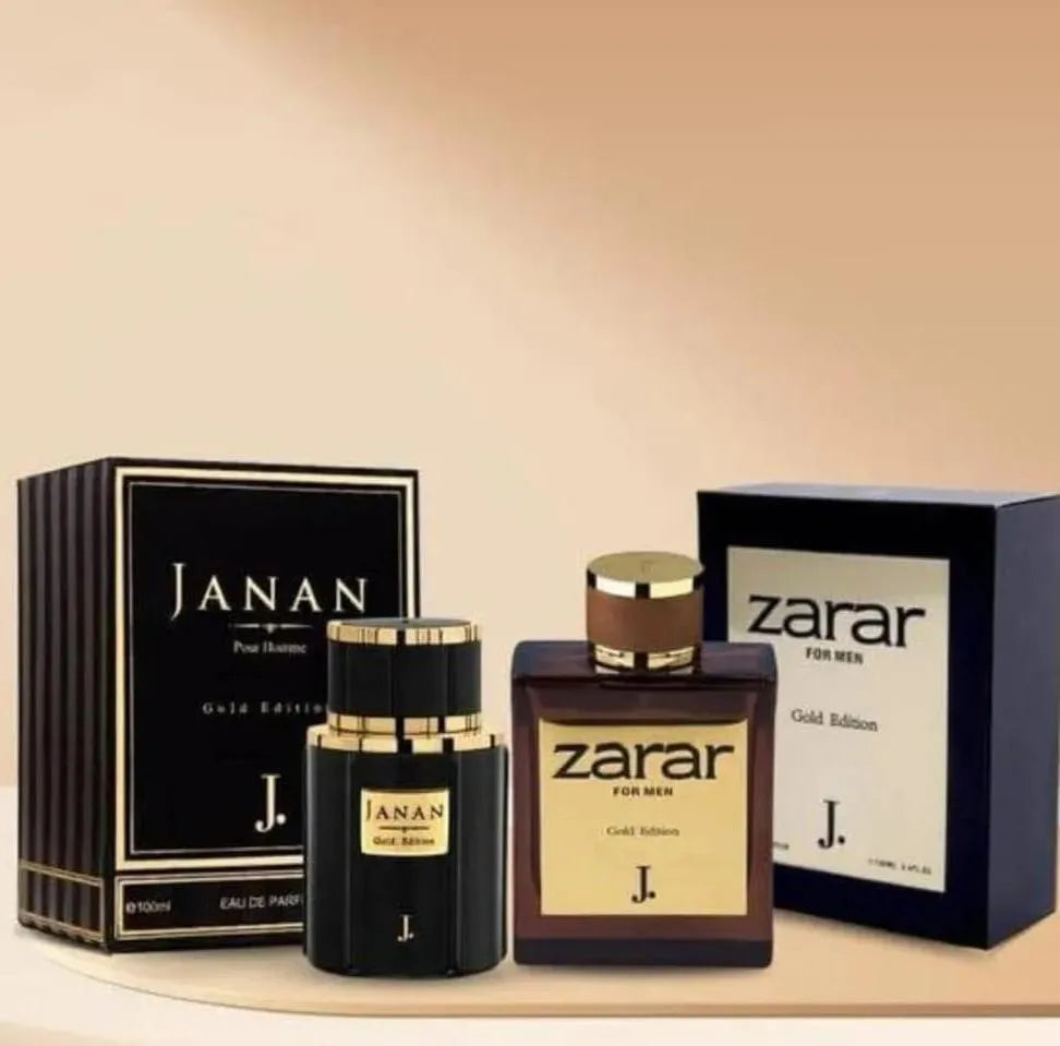 Long Lasting Fragrance Unisex Perfume - 2 Piece Woody Scent